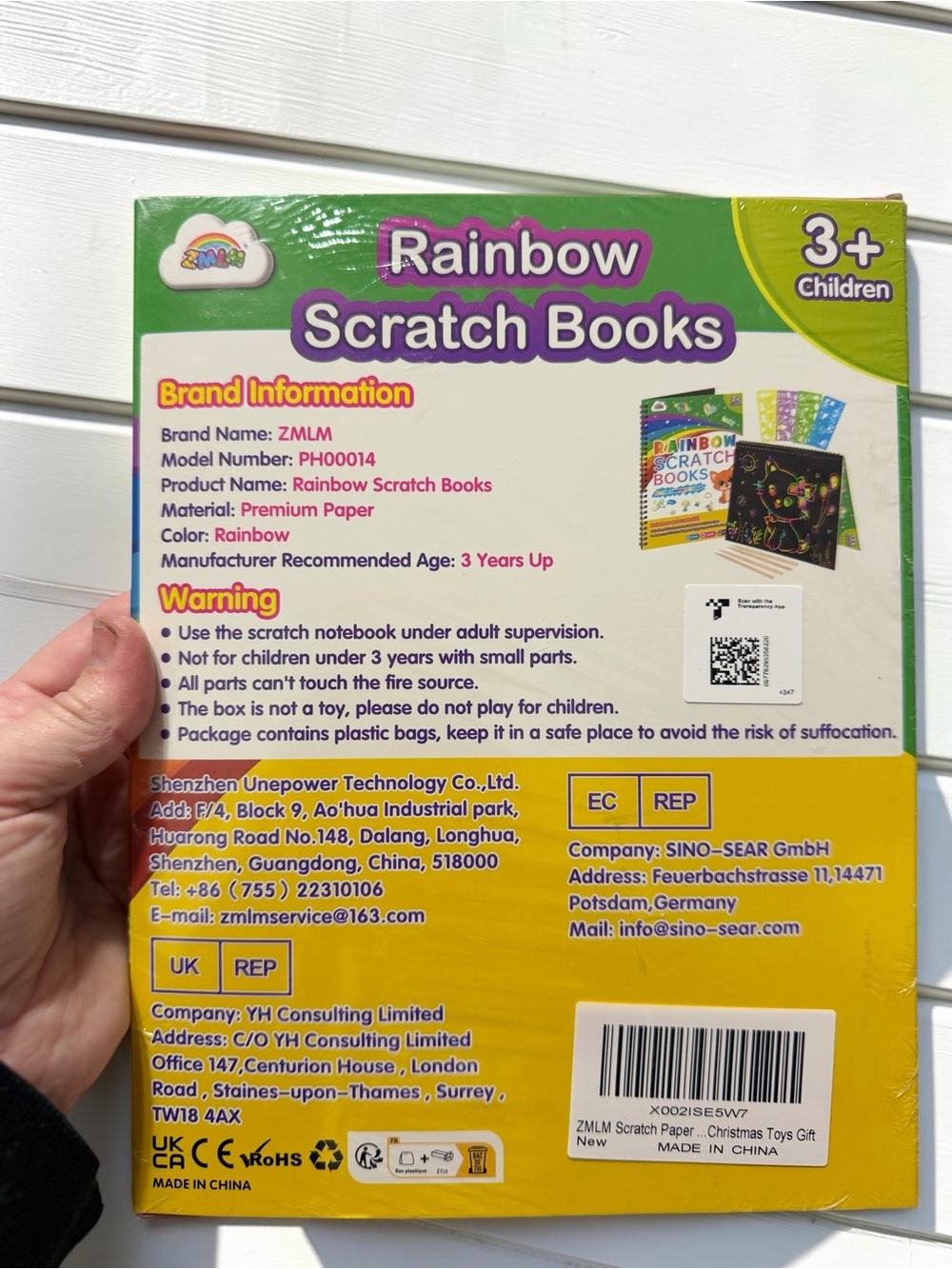 NWT Kids Craft Bundle Bluey Coloring & Rainbow Scratch Books - Picture 12 of 12